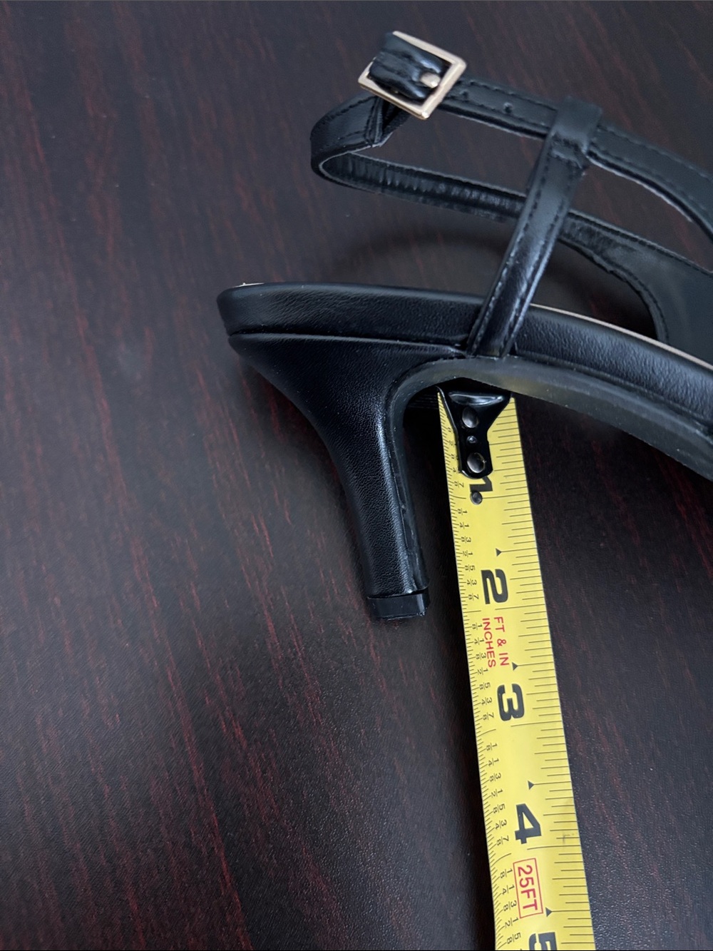 Apt. 9 Black Pointed Leather Slingback Mules - Picture 14 of 16